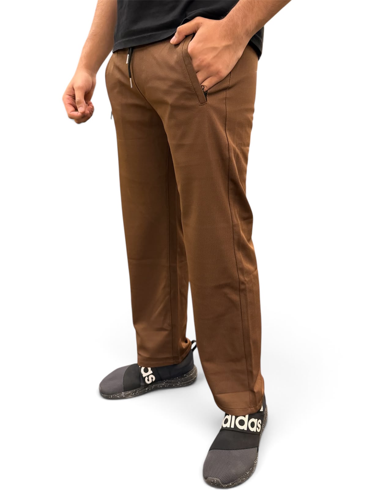 Men's Premium Baggy Relaxed Fit Trouser – Brown | Casual & Everyday Wear