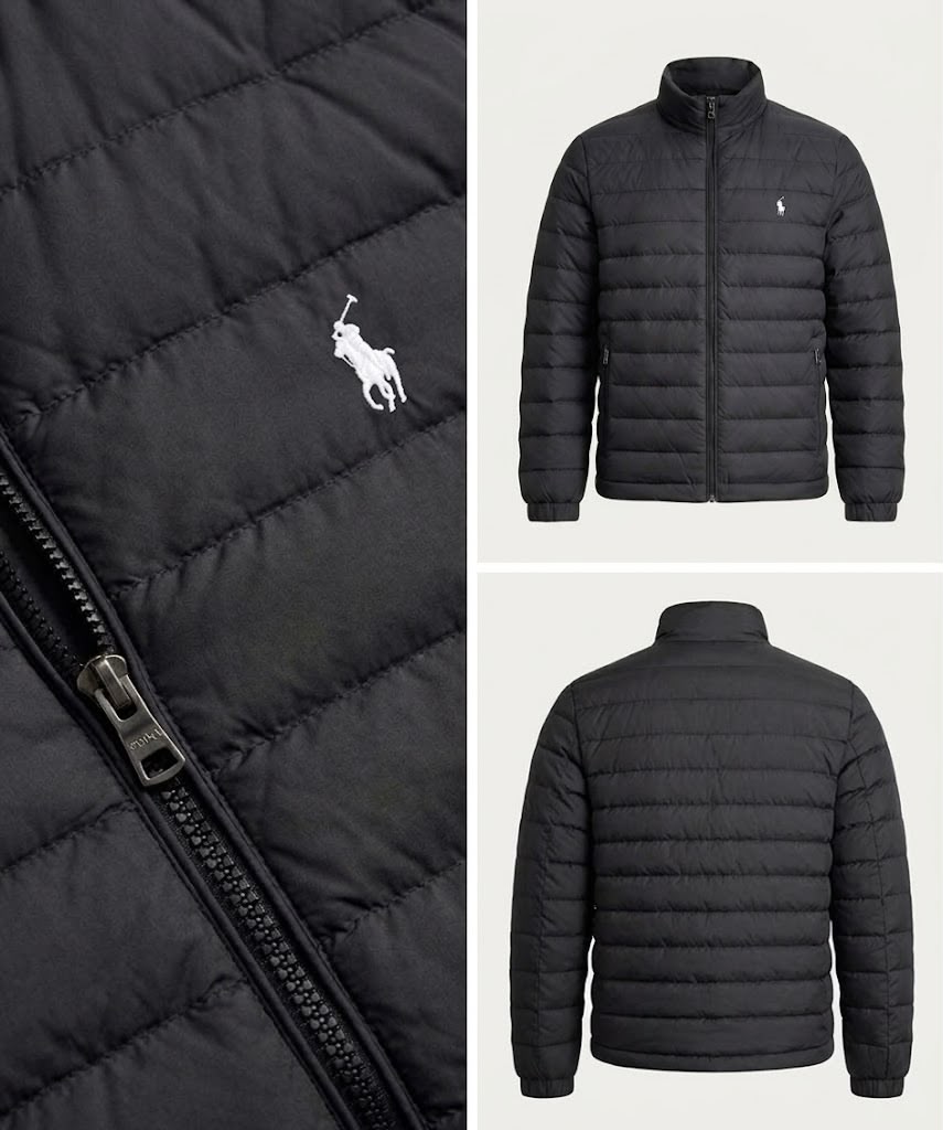 Premium Puffer Jacket [ BLACK ]