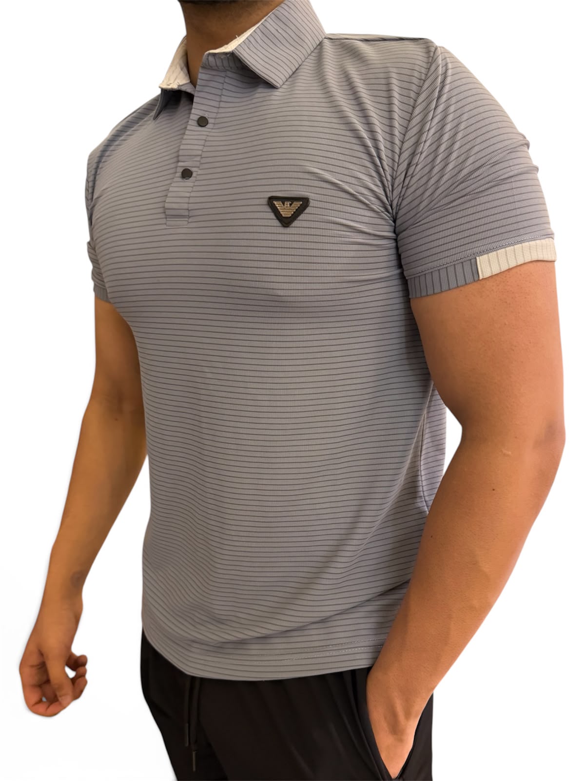 Men's Premium Light Blue Polo T-Shirt