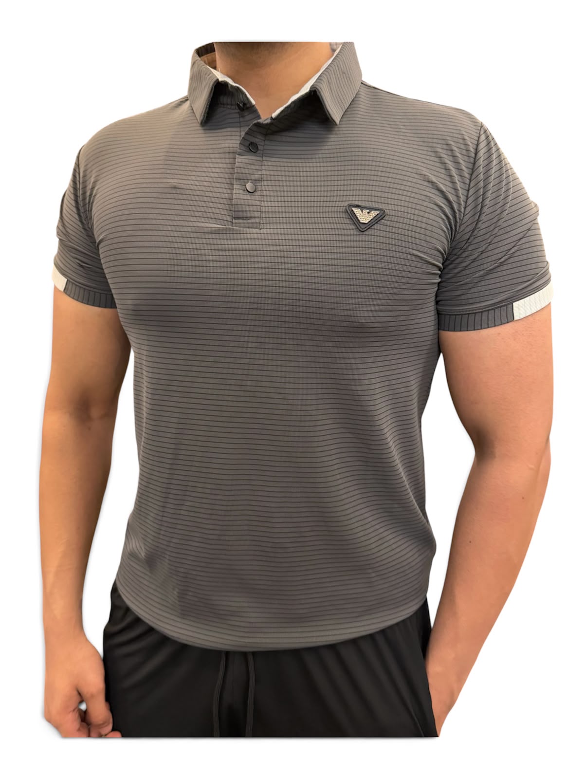 Men's Premium Grey Polo T-Shirt
