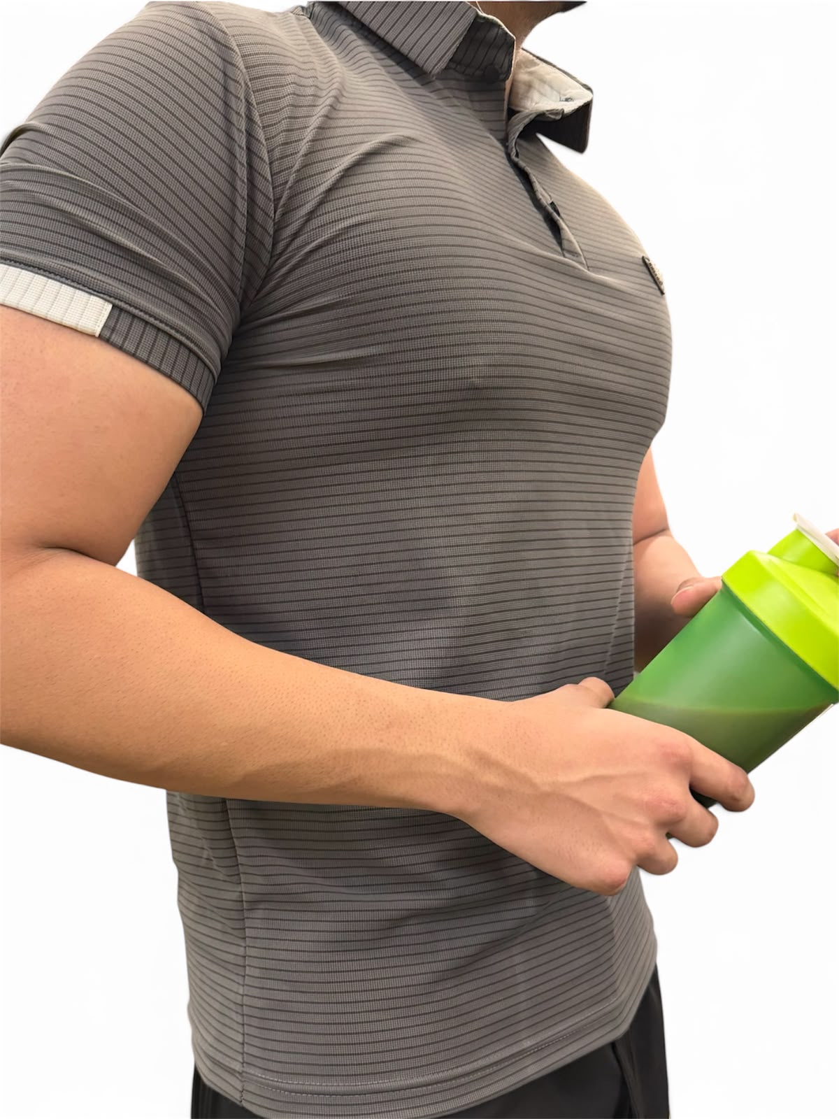 Men's Premium Grey Polo T-Shirt