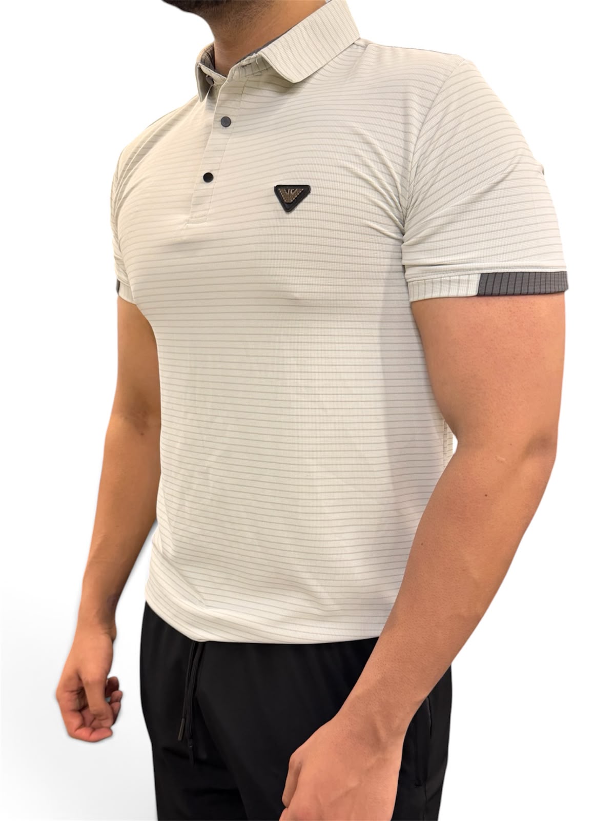 Men's Premium White Polo T-Shirt