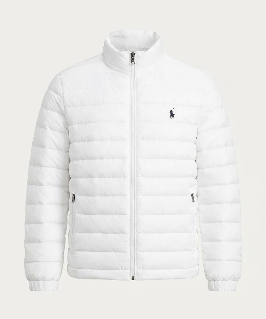 Premium Puffer Jacket [ WHITE ]