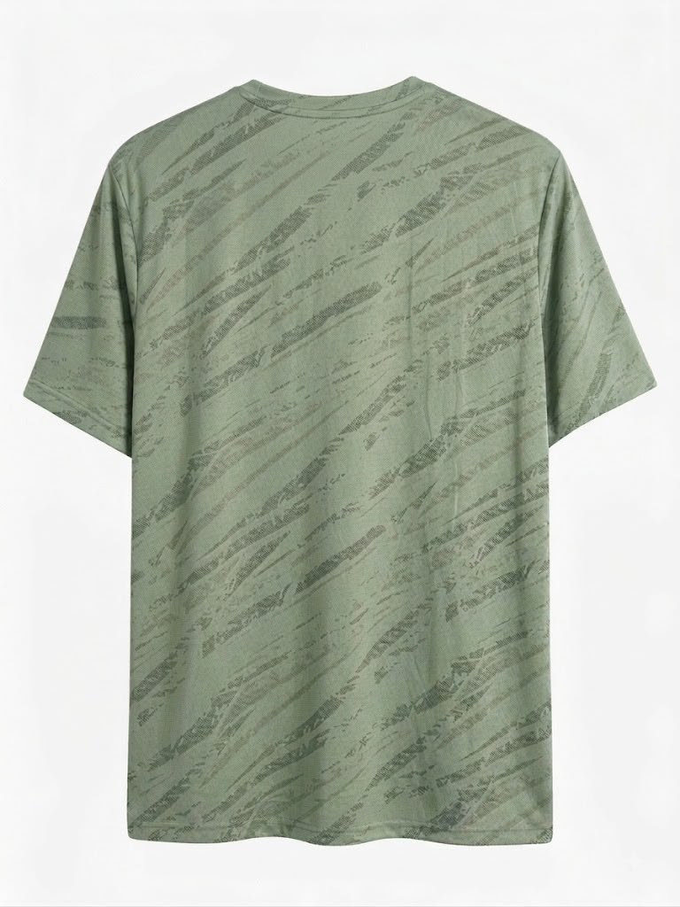 Green Addidas Dry Fit T-Shirt