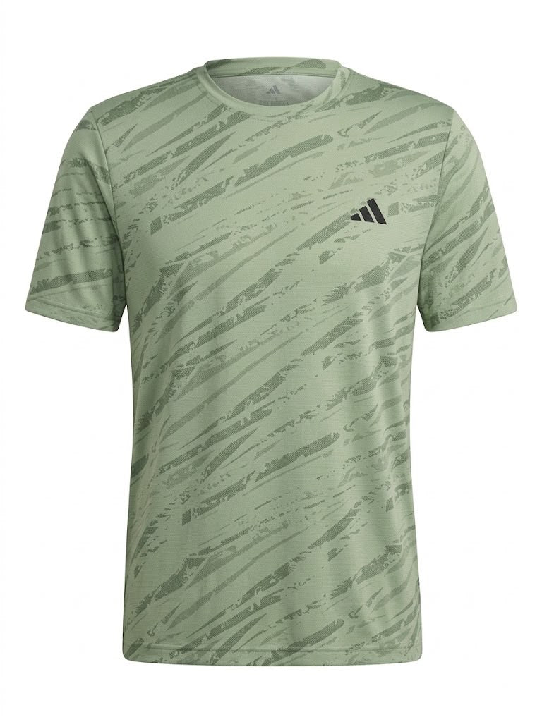 Green Addidas Dry Fit T-Shirt