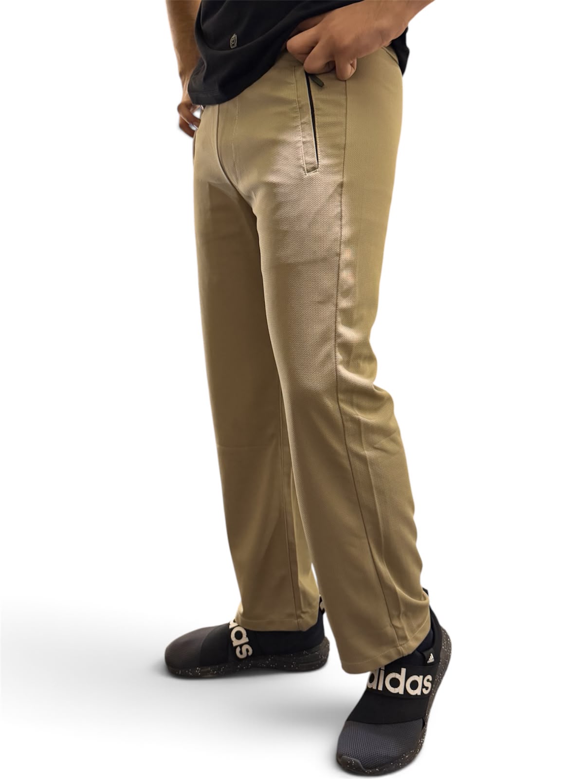Men's Premium Baggy Relaxed Fit Trouser – Light  Brown | Casual & Everyday Wear
