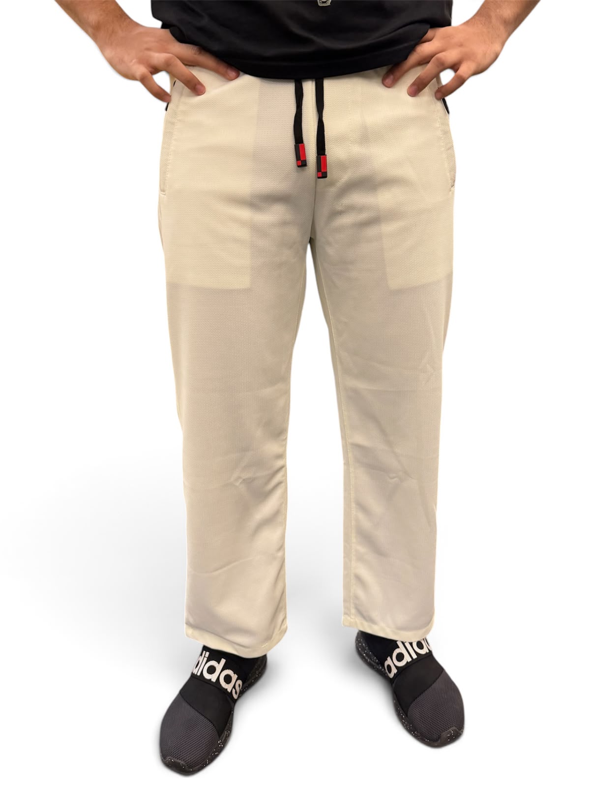 Men's Premium Baggy Relaxed Fit Trouser – White | Casual & Everyday Wear