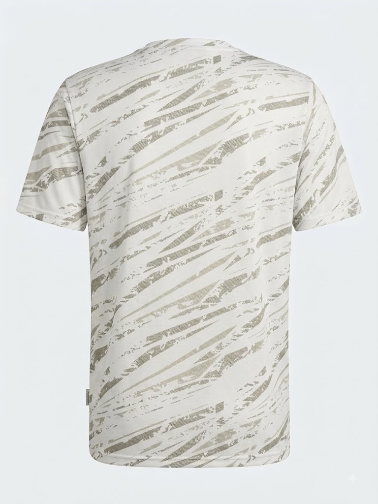 White Addidas Premium Dry Fit T-Shirt